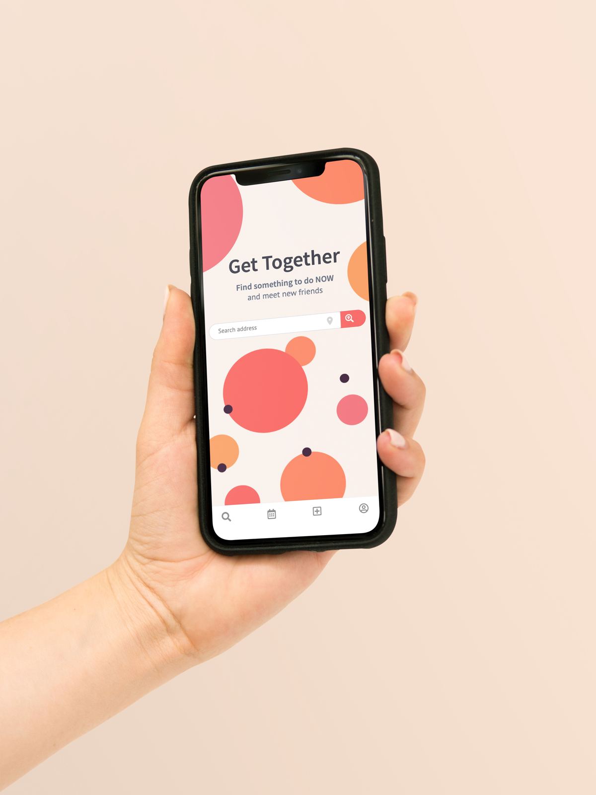 Get Together — App concept & UI